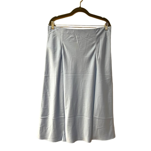 J. Crew Gwyneth Slip Skirt in Placid Sky (L) - Picture 6 of 11